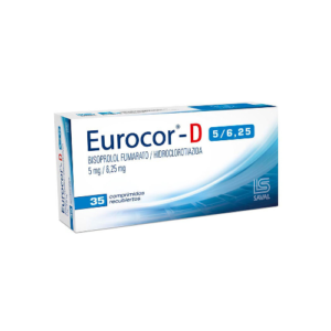 EUROCOR-D COMPRIMIDOS RECUBIERTOS 5/6,25 MILIGRAMOS.35 - Saval