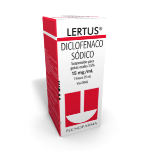 LERTUS GOTAS 15MG/ML.25ML. - Tecnofarma