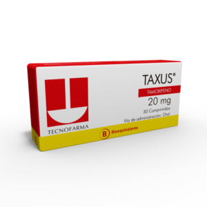 TAXUS x30 COMPRIMIDOS DE 20 MG - Tecnofarma