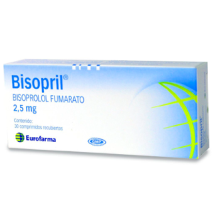 BISOPRIL x30 COMPRIMIDOS RECUBIERTOS DE 2,5 MG - Eurofarma etico