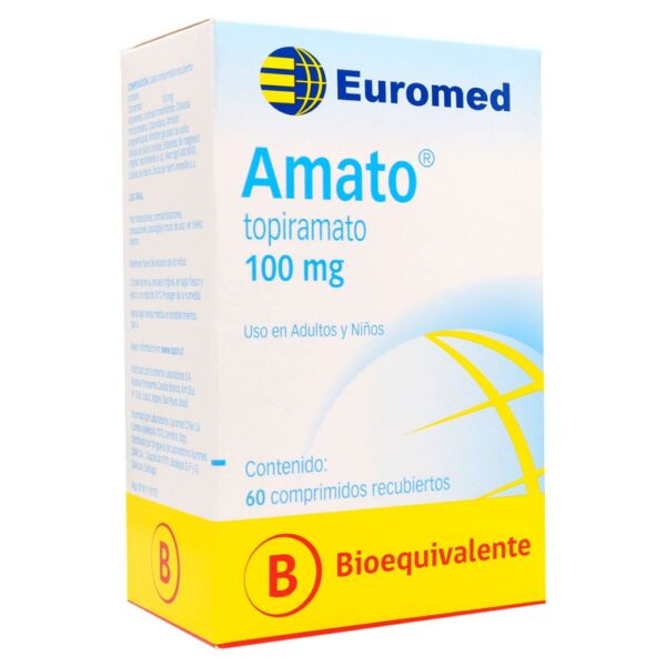 AMATO 100 MG 60 COMP. - Eurofarma etico