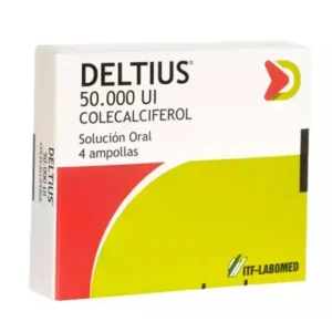 DELTIUS 50.000UI SOL. ORAL 4 AMPOLLAS - Sin laboratorio