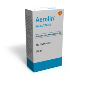 AEROLIN NEBULIZADOR SOL. 20 ML. - Gsk pharma