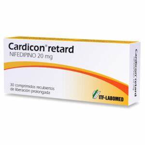 CARDICON RETARD 20 MG. 30 COMP. - Labomed