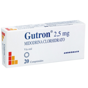 GUTRON COMPRIMIDOS 2,5 MILIGRAMOS 20 - Silesia