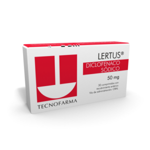 LERTUS 50 MG. 30 COMP. - Tecnofarma