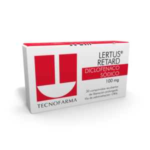 LERTUS RETARD COMPRIMIDOS 100 MILIGRAMOS 30 - Tecnofarma