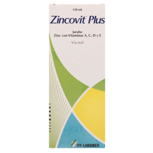 ZINCOVIT PLUS JARABE VIA ORAL 120ML - Labomed