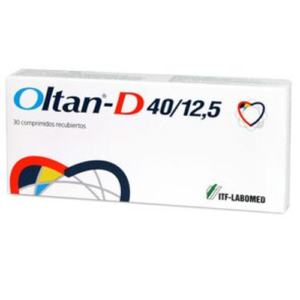 OLTAN-D COMPRIMIDOS RECUBIERTOS 40MG/12,5MG.30 - Labomed