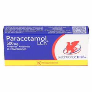 PARACETAMOL 500 MG. 16 COMP. (LCH) - Genericos