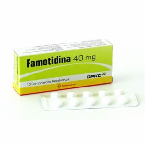 FAMOTIDINA 40 MG. 10 COMP. (OPK) - Genericos