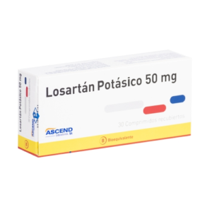 LOSARTAN POTASICO 50 MG. 30 COMP. (OPK) - Genericos