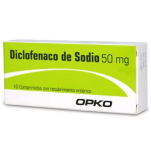 DICLOFENACO x10 COMPRIMIDOS DE 50 MG - Opko chile sa