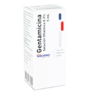 GENTAMICINA SOL. OFT. 0,3% 5 ML. (PHA) - Genericos