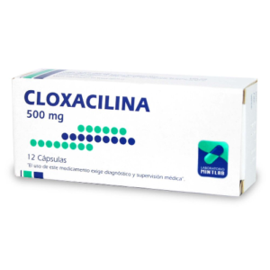 CLOXACILINA 500 MG. 12 CAPS. (OPK) - Genericos