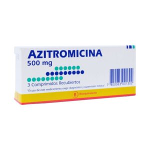AZITROMICINA 500 MG. 3 COMP (ASC) - Laboratorio ascend