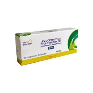 LEVOCETIRIZINA 5 MG 30 COMP - Genericos