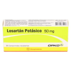 LOSARTAN POTASICO 50 MG. 30 COMP. (OPK) - Genericos