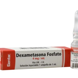 DEXAMETASONA 4 MG./1ML. 1 UN. - Sin laboratorio