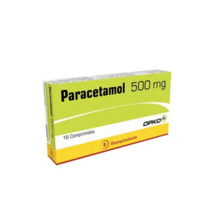 PARACETAMOL 500 MG. 16 COMP. (OPK) (B) - Genericos