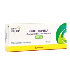 QUETIAPINA 100 MG. 30 COMP. (SEV) - Genericos