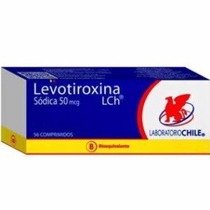 LEVOTIROXINA 50 MG. 56 COMP. - Genericos
