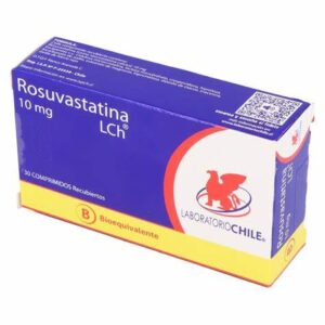 ROSUVASTATINA 10 MG 30 COMP. (LCH) - Genericos
