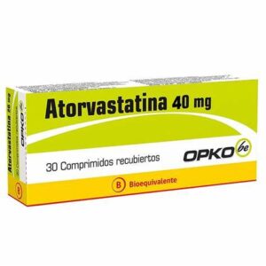 ATORVASTATINA 40 MG. 30 COMP. (OPK) (B) - Genericos
