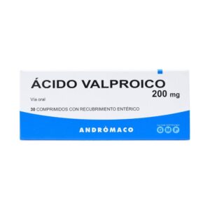 ACIDO VALPROICO 200 MG. 30 COMP. (AND) - Sin laboratorio