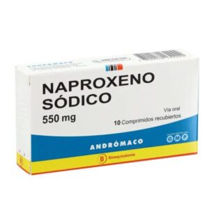 NAPROXENO 550 MG. 10 COMP. (AND) (B) - Sin laboratorio