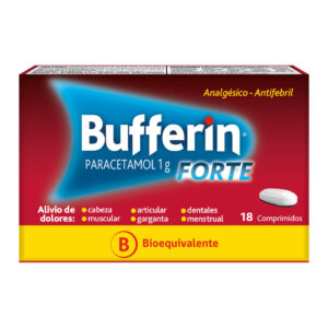 BUFFERIN FORTE 1000 MG. 18 COMP. - Sin laboratorio