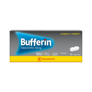 BUFFERIN 500 MG. 12 COMP. - Sin laboratorio