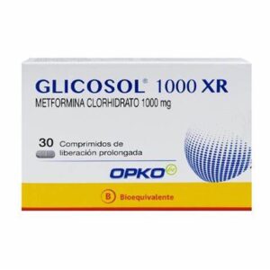 GLICOSOL XR 1000 MG. 30 COMP. - Opko chile sa