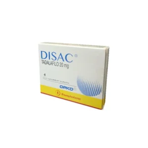 DISAC 20 MG. 4 COMP. - Opko chile sa
