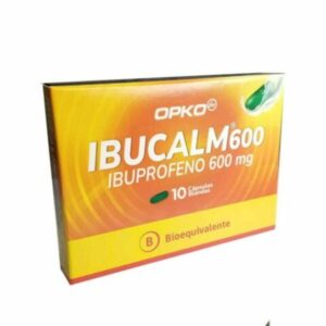 IBUCALM 600 MG. 10 CAPS. BLANDAS - Sin laboratorio