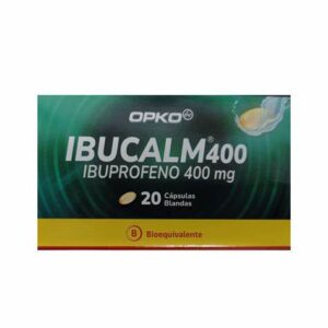 IBUCALM 400 MG. 20 CAP. BLANDAS - Sin laboratorio