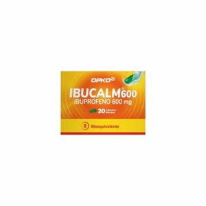 IBUCALM 600 MG. 20 CAP.BLANDAS - Sin laboratorio