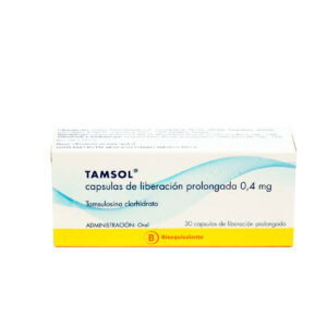 TAMSOL 0,4 MG. 30 CAPS. LIB. PROLONGADA - Gedeon richter