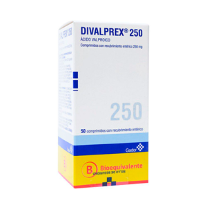 DIVALPREX 250 COMPRIMIDOS CON RECUBRIMIENTO ENTERICO 250MG.50 - Gador