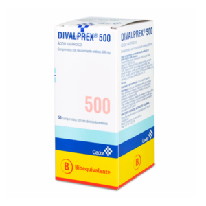 DIVALPREX 500 COMPRIMIDOS CON RECUBRIMIENTO ENTERICO 500MG.50 - Gador