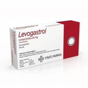 LEVOGASTROL 25 MG. 30 COMP. - Faes farma
