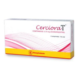 CERCIORAT 0,75 MG 2 COMP. - Exeltis chile