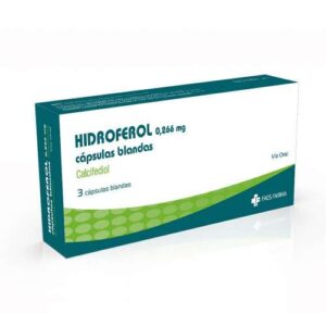 HIDROFEROL 0,266 MG 3 CAP. - Neilmed