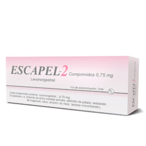 ESCAPEL x2 COMPRIMIDOS DE 0,75 MG - Gedeon richter