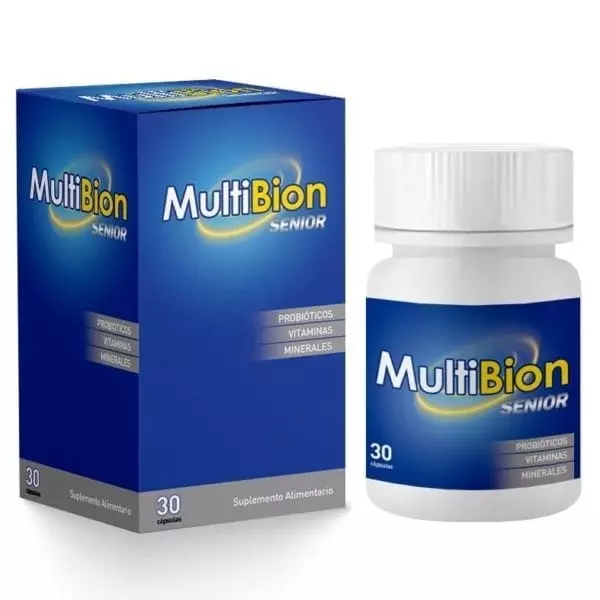 Multibion Senior (Vitaminas + Probióticos) - Vitaminas + probióticos